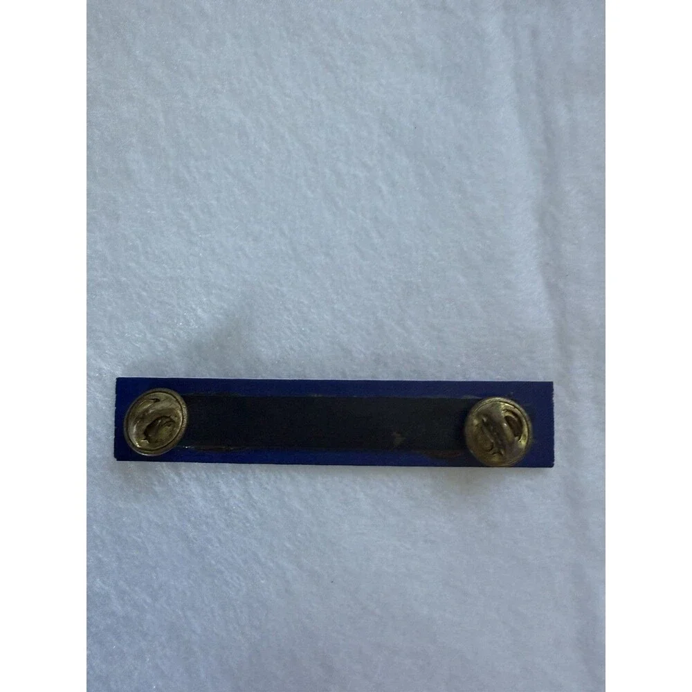 “Reed” Nametag Pin Vintage Plastic Metal